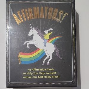 Affirmators!® 50 Affirmation Cards Deck (BRAND NEW NEVER OPENED) Knock Knock